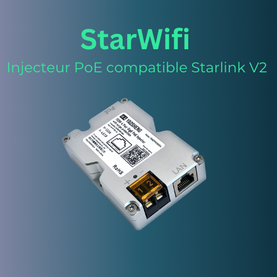 Starlink V2-kompatibler 150-W-PoE-Injektor – Yaosheng YSNEPPU15001A –  StarWifi