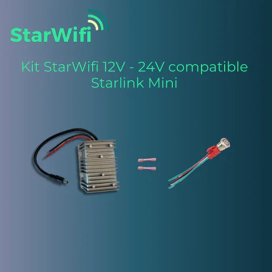 Alimentation 12V pour antenne Starlink Mini