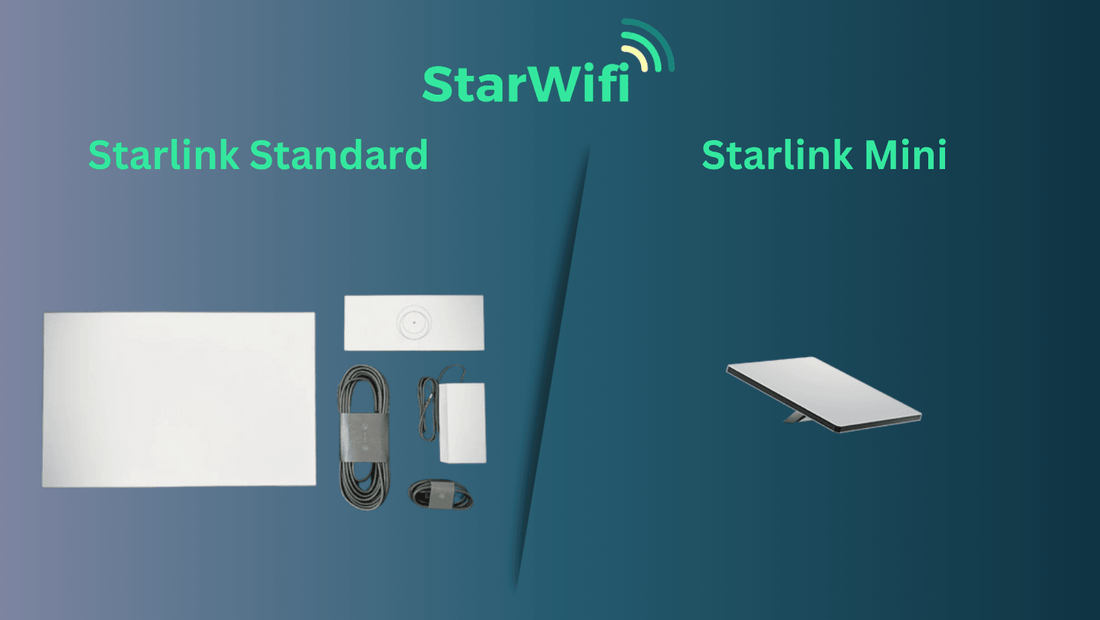 Quelle antenne Starlink choisir: Antenne Starlink Mini ou Standard (V4) ? - StarWifi