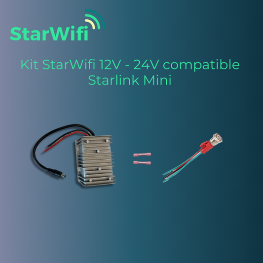 Alimentation 12V pour antenne Starlink Mini